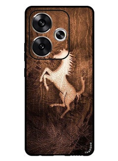 Theodor Protective Case Anti Scratch Shock Proof Bumper Cover For Xiaomi Redmi Turbo 3 Leather Horse  - Image 1