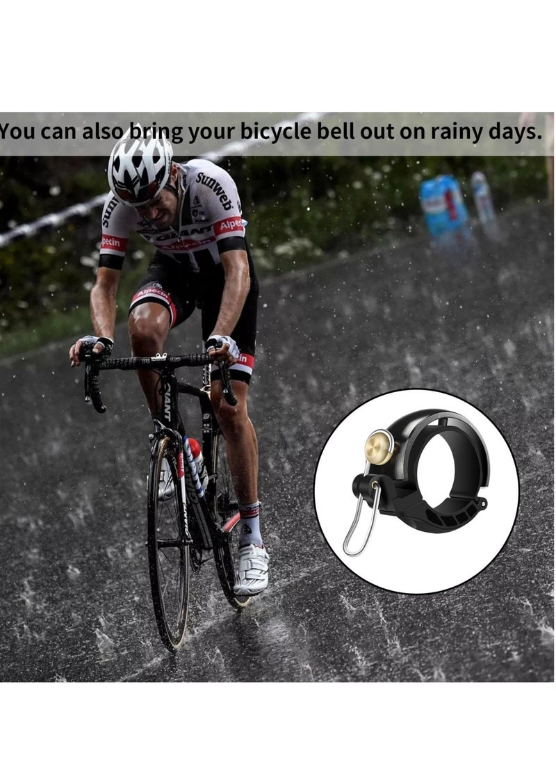 Excefore Bike Bell, Mountain Bicycle Bell, 80 db Loudness, with Loud Crisp Clear Sound, Hidden Design, Bike Bell Kids Adult Cycle Bell Fits 22.2-31.8 Mm  - Image 5