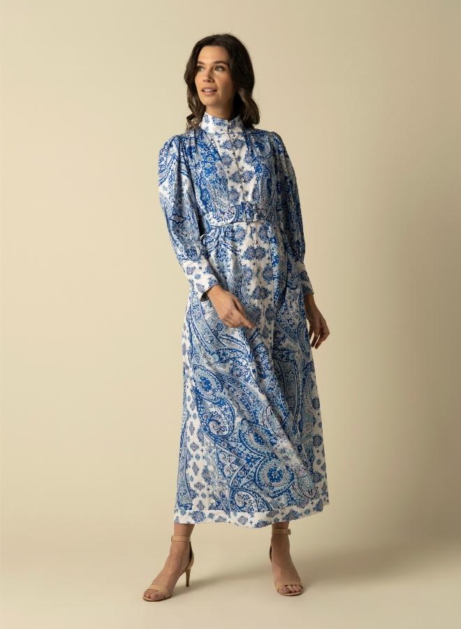 Raishma Maya Blue Dress - Image 1