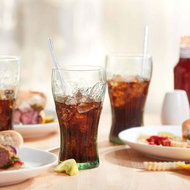 LIBBEY Coca-Cola Tumbler Glasses, Set of 6 - Image 2