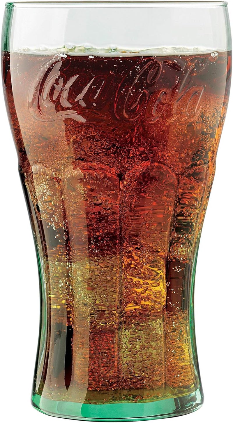 LIBBEY Coca-Cola Tumbler Glasses, Set of 6 - Image 1