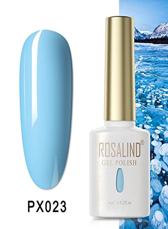 ROSALIND UV Gel Polish Soak Off 6ML from BELLE GAGA™ Pure Color Nail Gel Bright For Nail Art Design Need LED/UV Lamp to Cure (PX23) - Image 3