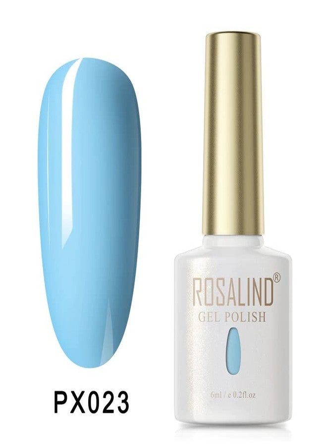 ROSALIND UV Gel Polish Soak Off 6ML from BELLE GAGA™ Pure Color Nail Gel Bright For Nail Art Design Need LED/UV Lamp to Cure (PX23) - Image 2