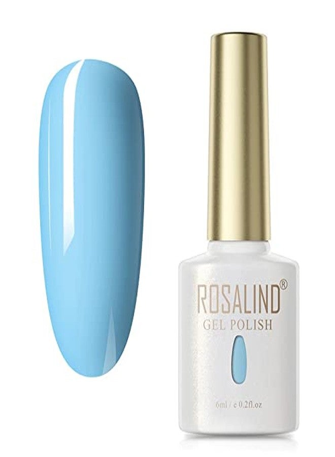 ROSALIND UV Gel Polish Soak Off 6ML from BELLE GAGA™ Pure Color Nail Gel Bright For Nail Art Design Need LED/UV Lamp to Cure (PX23) - Image 1