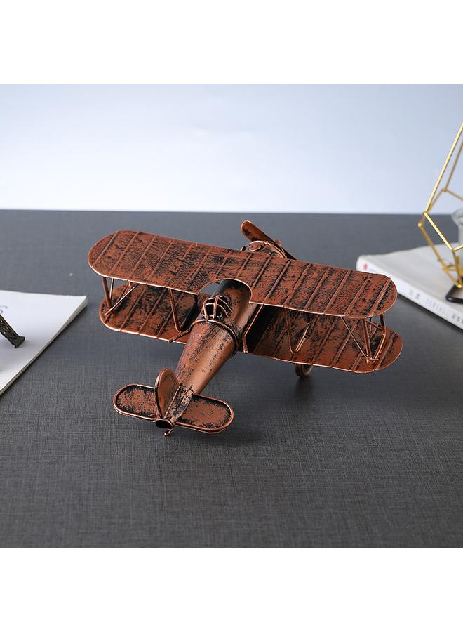 Bluejw Creative Iron Aircraft Ornaments Retro Old Aircraft Model Metal Military Style Toy Simulation Fighter Decorations - Image 5