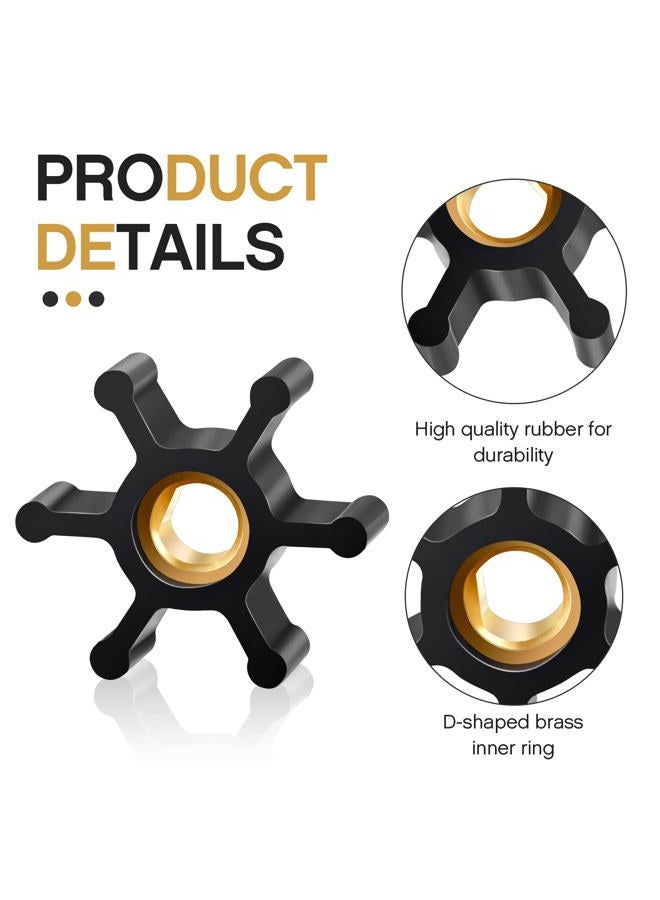Fabbay Fuutreo Utility Pump Replacement Impeller for Utility Water Transfer Pumps, Utility Pump Impeller Transfer Pump Impeller Compatible with Trupow Model PAS-30 and PDS-30 (2 Pack) - Image 3