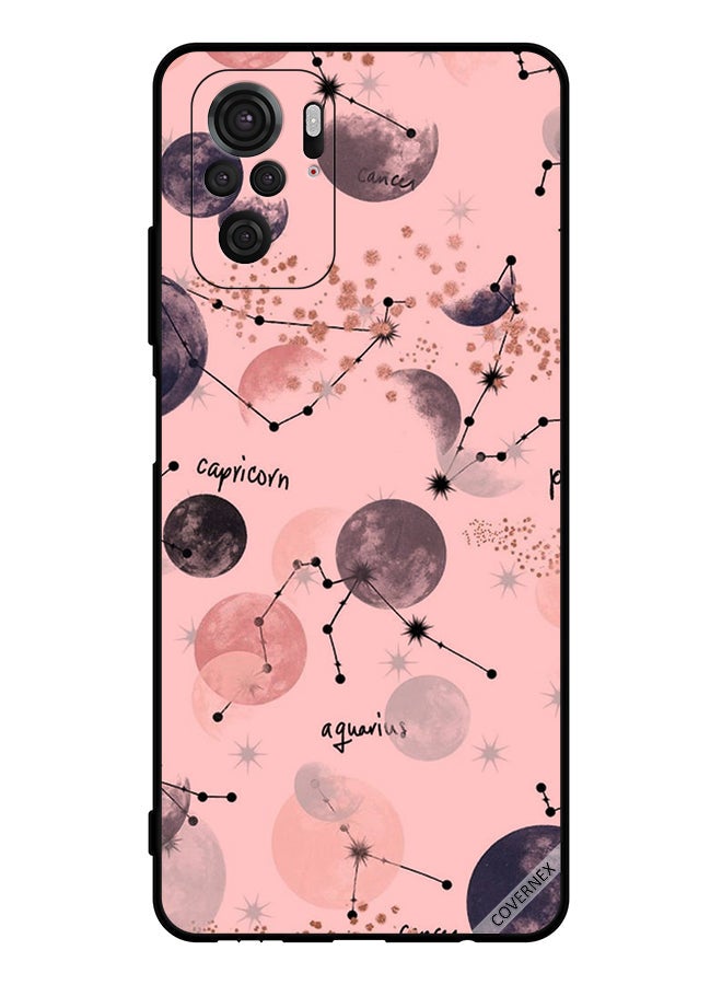Covernex Protective Case Cover For Xiaomi Redmi Note 10S 4g Zodiac Signs Pastel Art - Image 1
