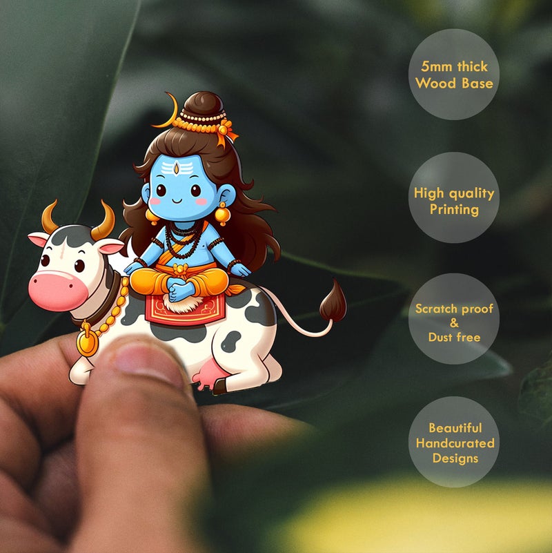 Click n ship Krishna With Cow Magnet for All Ages - Image 4