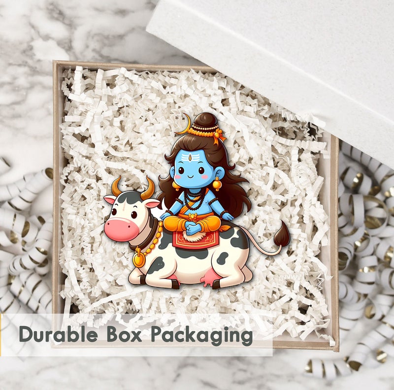 Click n ship Krishna With Cow Magnet for All Ages - Image 3