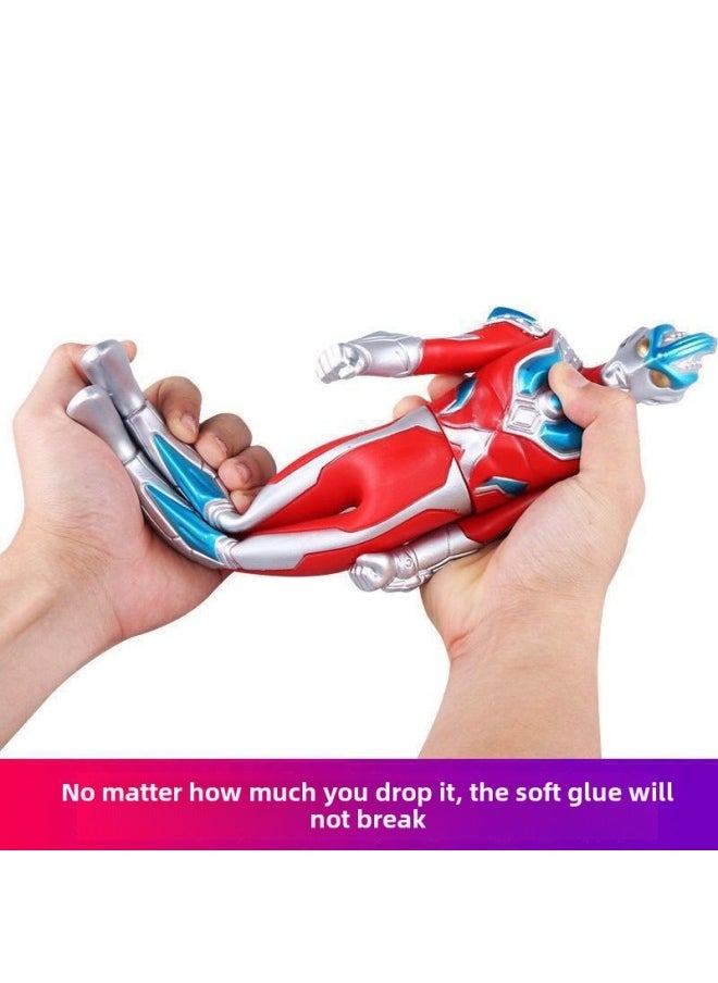 Generic - 13CM Ultraman Soft Plastic Tiga Style Maltos Galaxy Zero Tiga Superman Children's Hot Toys Wholesale-Color:24, Wear It - Image 1