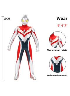 13CM Ultraman Soft Plastic Tiga Style Maltos Galaxy Zero Tiga Superman Children's Hot Toys Wholesale-Color:24, Wear It