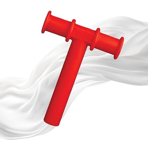 Chewy Tubes Oral Motor Chewing Tool Safe NonToxic Latex Phthalate Free Red 2 Pack - Image 1