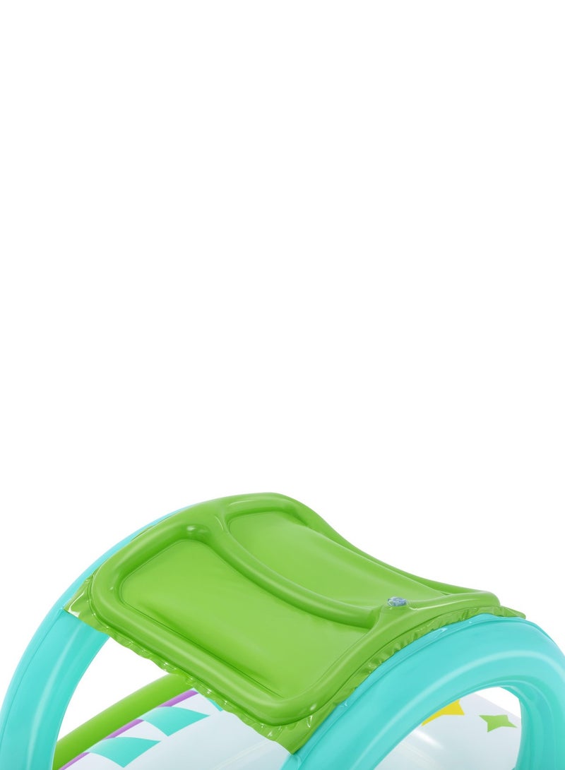 Bestway Bestway® 42" x 44"/1.07m x 1.12m Space Splash Shaded Baby Boat - Image 5