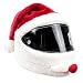 Holiberty Funny Christmas Motorcycle Helmet Cover Cartoon Cute Plush Santa Claus Hat Helmet Protection Fun Rides Gift Festival Xmas Winter Full Face Helmets Covers Decorations Accessories for Women Men - Image 2