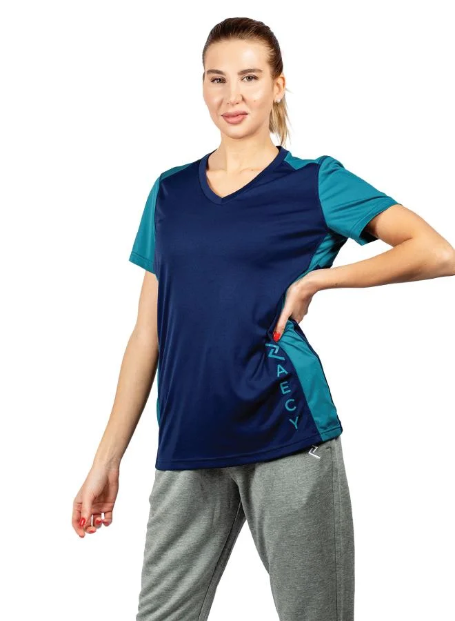 ZAECY Women's V-neck T-shirt