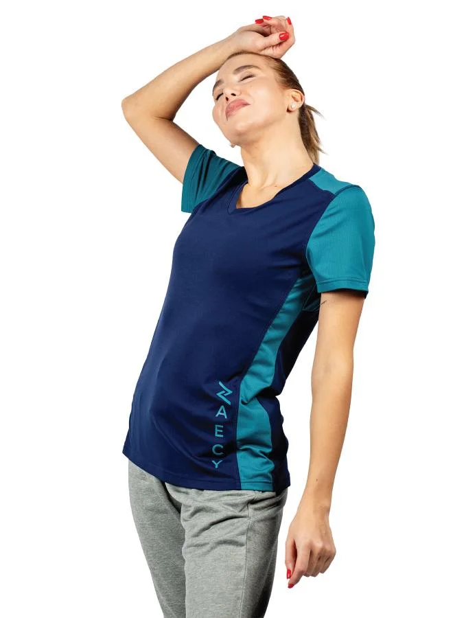 ZAECY Women's V-neck T-shirt