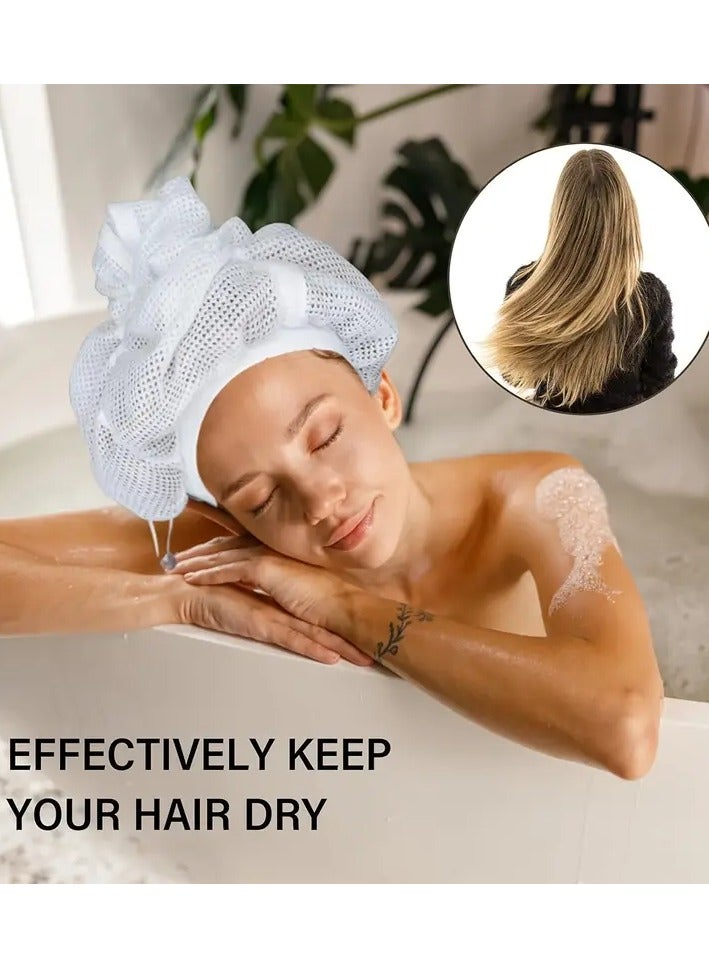 Rozino Curly Hair Drying Net Plopping Cap, Curl Enhancing, Unscented, Woven Polyester Material - Ideal for Textured Hair Types - Image 4