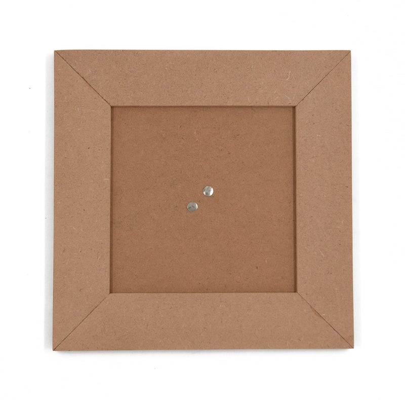 IVEI DIY MDF Photo Frames Craft - MDF Wood Tabletop PhotoFrame - Plain MDF Blanks Photo Frame - Set of 2 for Painting Wooden Sheet Craft, Decoupage, Resin Art Work & Decoration (Photo Size: 6in X 6in) - Image 1
