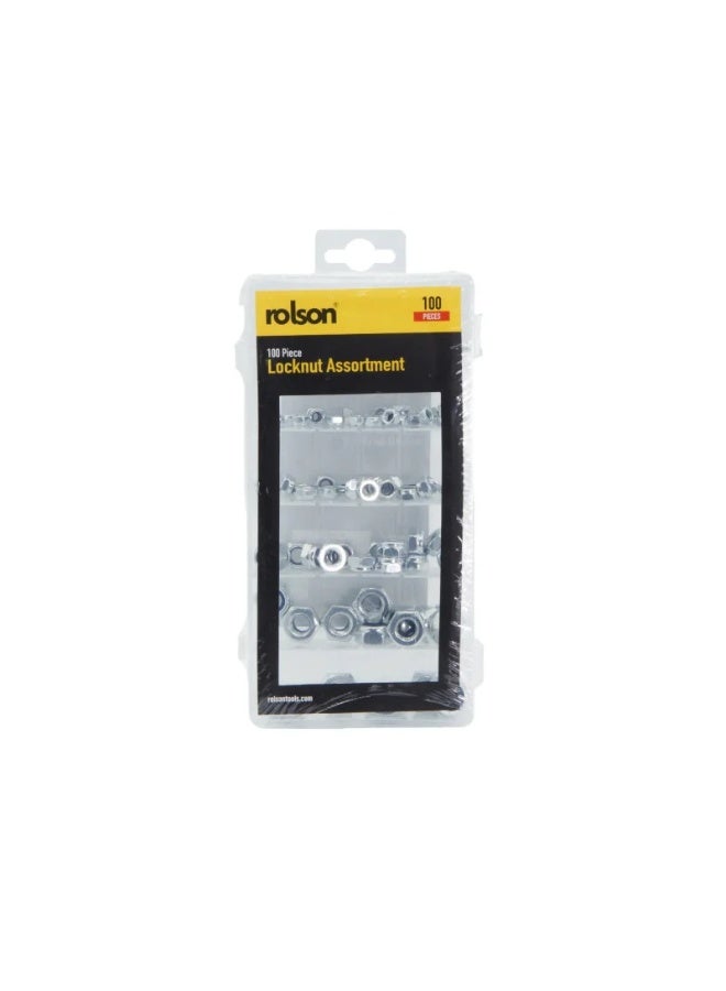 رولسون مجموعة صواميل قفل مكونة من 100 قطعة 61288 - Image 1