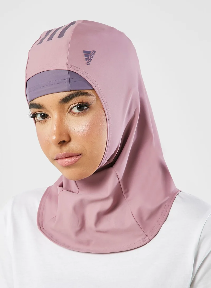 adidas حجاب سباحة مزين بـ 3 خطوط