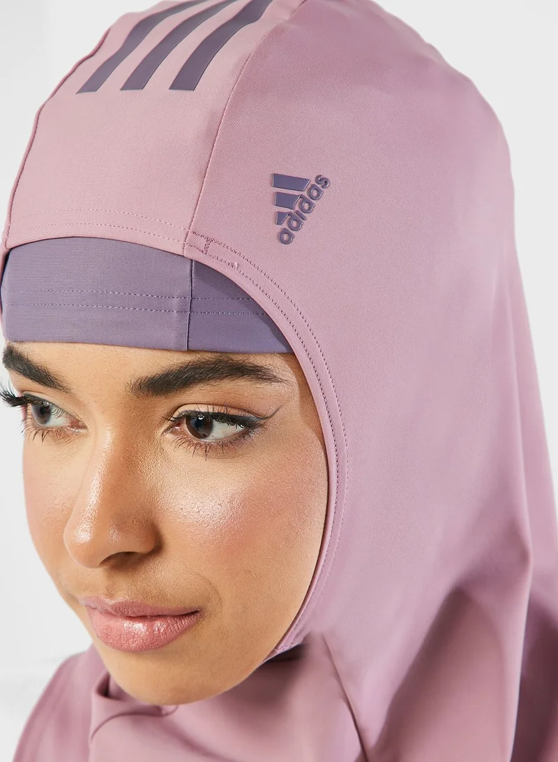 adidas حجاب سباحة مزين بـ 3 خطوط