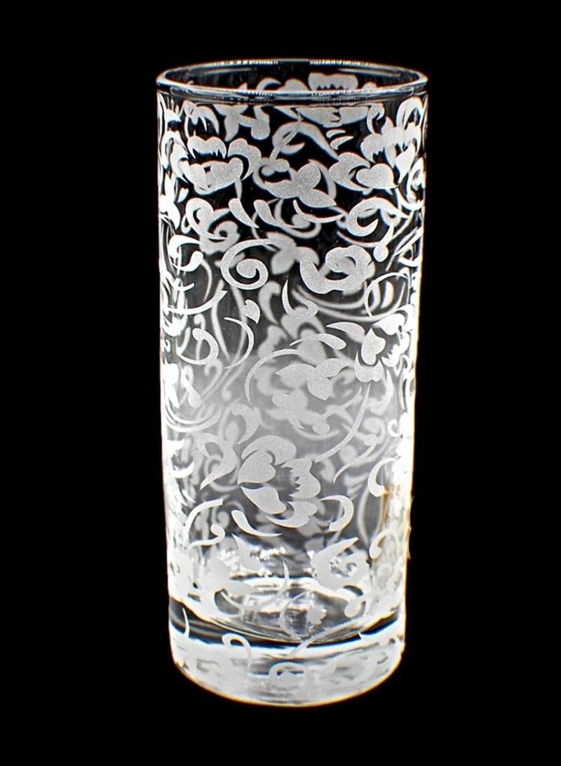 KuduArts tumblers glass cups for water Juice 6 pieces - Image 3