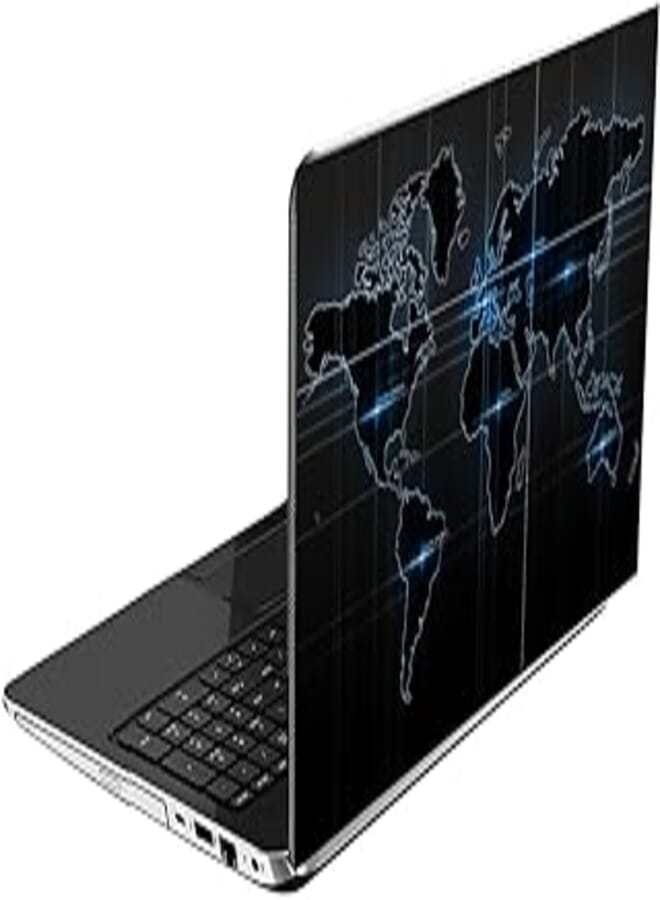 Removable Vinyl Decal Sticker Skin for 13" inch Laptops/Unibody 13 Inch Laptop "00571" 