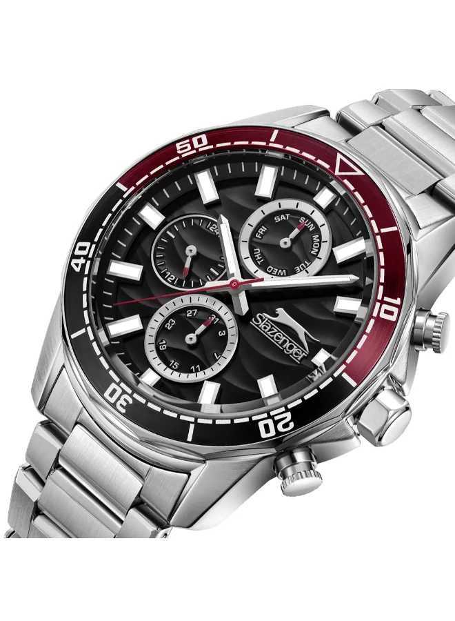 سلازنجر Men's Metal Multi Function Watch SL.9.2396.2.02 - 41.5 mm