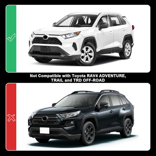 Fancemot LED Front Bumper Fog Lights Compatible with 2019-2025 5th Gen Toyota RAV4, Replacement w/Wiring & Switch - Image 2