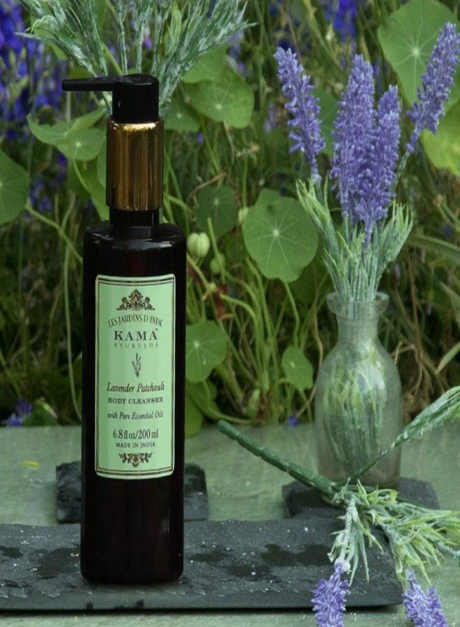 Kama Ayurveda Lavender Patchouli Body Cleanser wit - Image 2