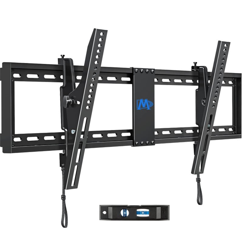 Mounting Dream TV Wall Mount for 42-86" TVs, Tilting TVs Mount with Level Adjustment Fits 16", 18", 24" Studs Easy for Centering, Wall Mount TV Bracket Max VESA 800x400mm, 120 LBS Loading, MD2263-XLK - Image 1
