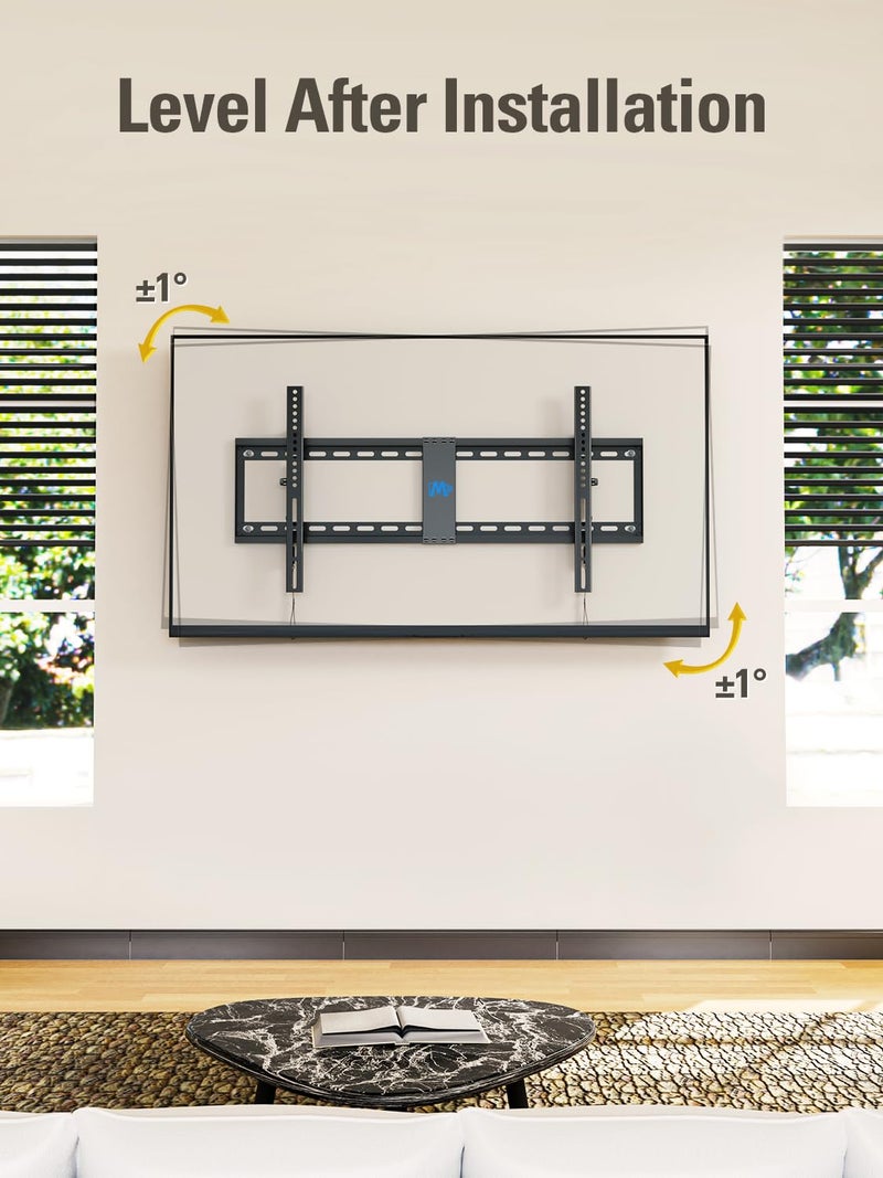 Mounting Dream TV Wall Mount for 42-86" TVs, Tilting TVs Mount with Level Adjustment Fits 16", 18", 24" Studs Easy for Centering, Wall Mount TV Bracket Max VESA 800x400mm, 120 LBS Loading, MD2263-XLK - Image 5