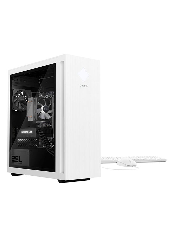 HP Renewed - Omen 25L GT15-0304 Gaming Desktop PC AMD Ryzen 5 5600G 16GB RAM 512GB SSD + 1TB HDD Nvidia GeForce GTX 1660 Super 6GB Windows 11 white - Image 3