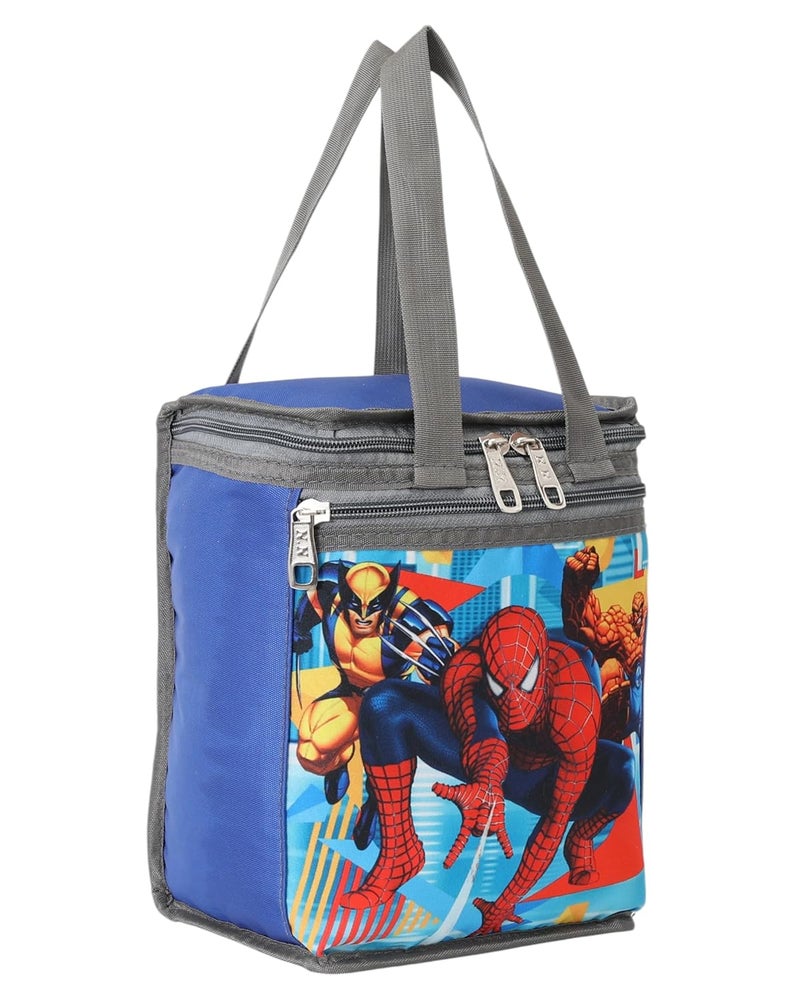 HACKON STAR 10L Lunch Tiffin Bag for School & Picnic for Boys & Girls Waterproof Lunch Bag (Blue) - Image 1