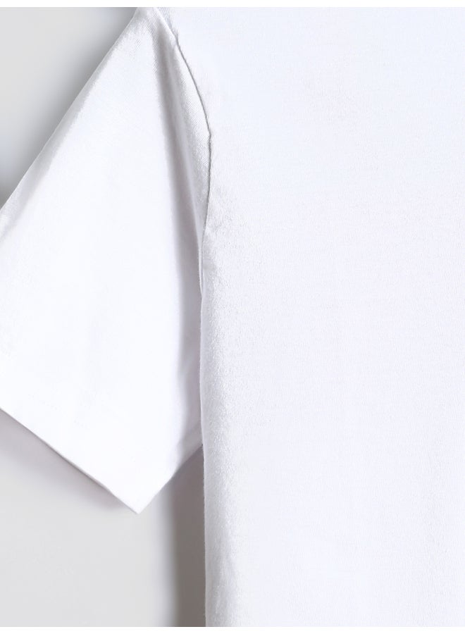 LC WAIKIKI Crew Neck Printed Girls' T-Shirt - Image 3