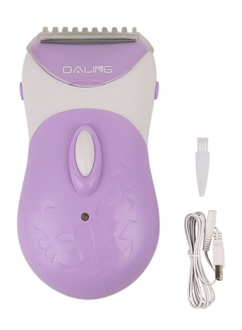 دالينغ ماكينة حلاقة دالينج DL-6051 النسائية - جهاز إزالة الشعر الكهربائي لإزالة الشعر بسهولة والحصول على بشرة ناعمة - Image 1