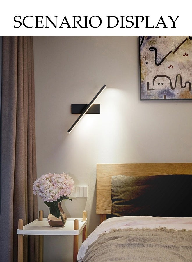 DUNISO Warm Light Led Wall Lamp,Mirror Light,Tv Background Wall, Nordic Creative Wall Lamp Living Room Corridor Bedroom Bedside Lamp, Modern Wall Lamp, Hanging Lamp, Decoration Suitable For Bedroom, Corridor, Living Room, Balcony, Etc. (White) - Image 4