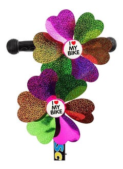 Generic 4 Pack Windmill Trike Handlebar Pinwheel Flower Spinning Pin Wheel  - Image 2