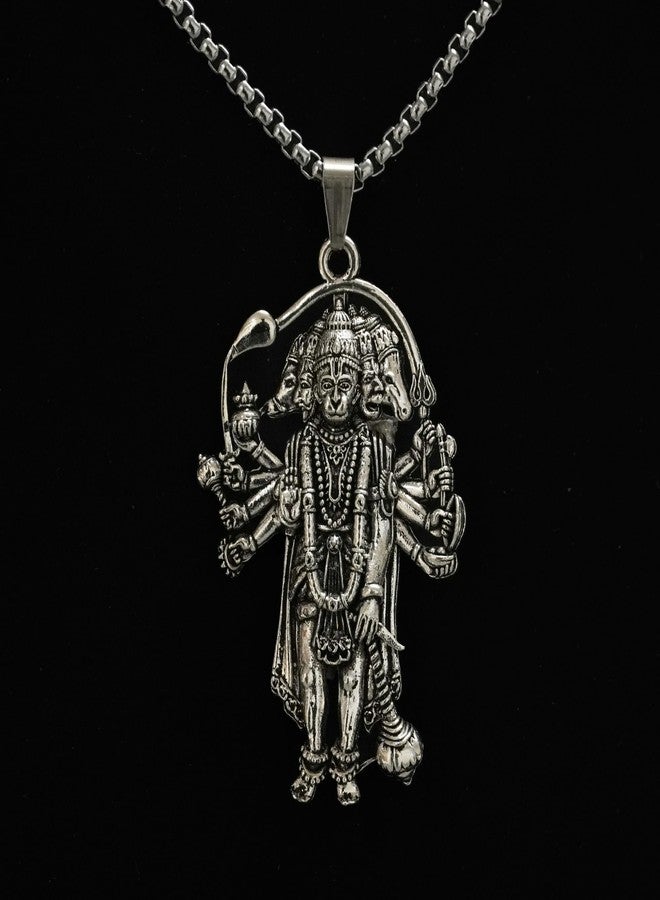 Japam Panchmukhi Hanuman Ji Necklace - 13 Inches Length - Image 2