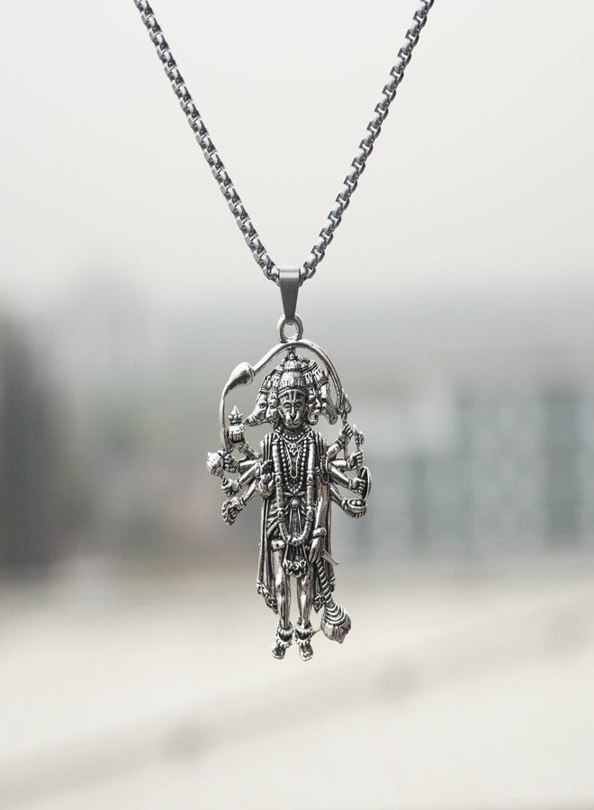 Japam Panchmukhi Hanuman Ji Necklace - 13 Inches Length - Image 4