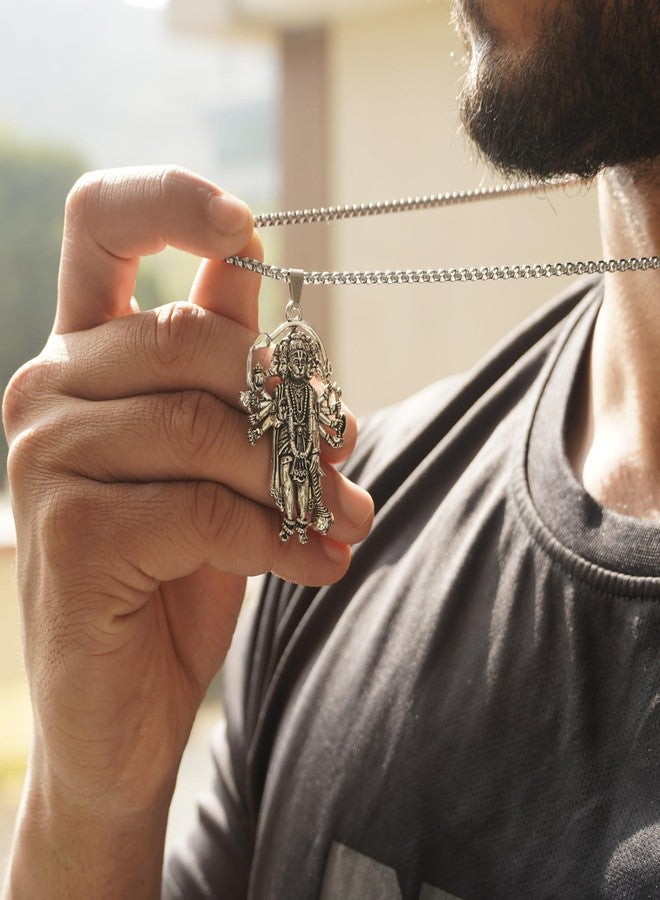 Japam Panchmukhi Hanuman Ji Necklace - 13 Inches Length - Image 5