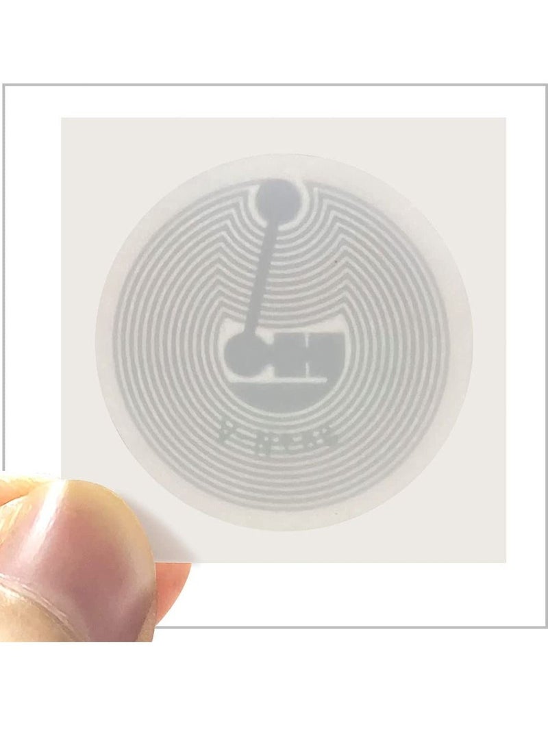 althiqahkey NFC Tags for IPhone Android Smartphones Coated Paper Ntag213 Self-adhesive Stickers Ntag 213 RFID Key Token Tags Support 13.56Mhz RFID NFC IC Mifare 10 Pieces - Image 1