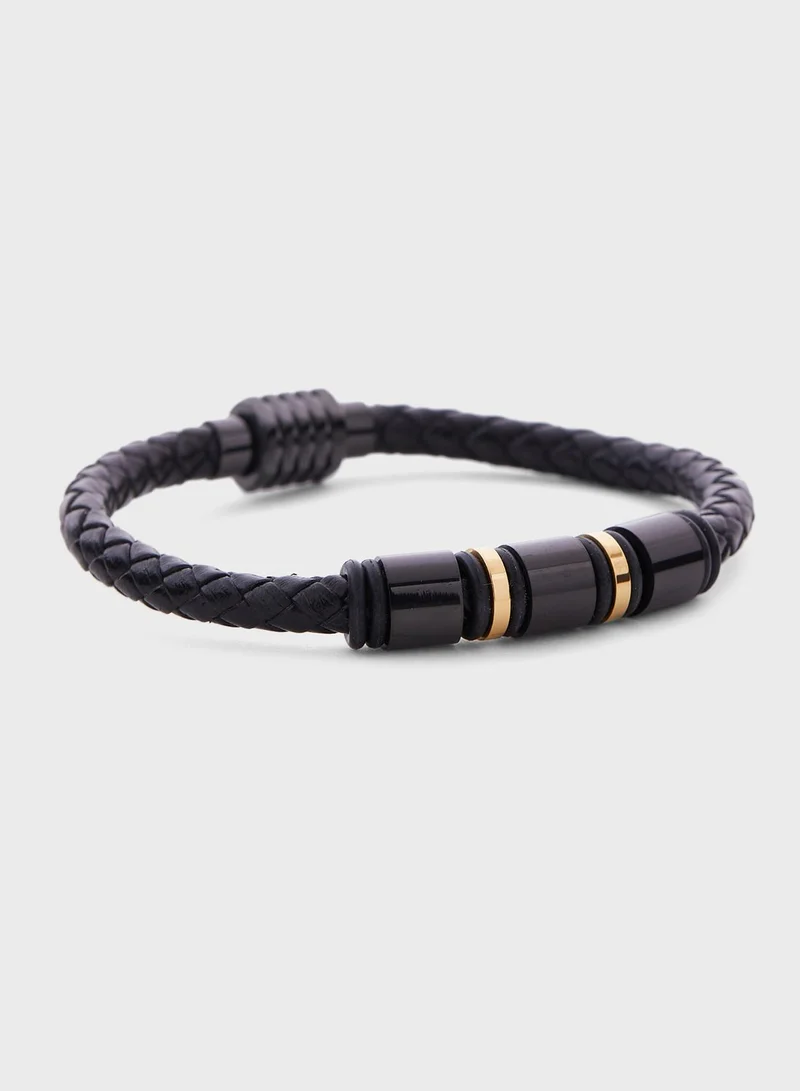 Seventy Five Leather Braided Bracelet
