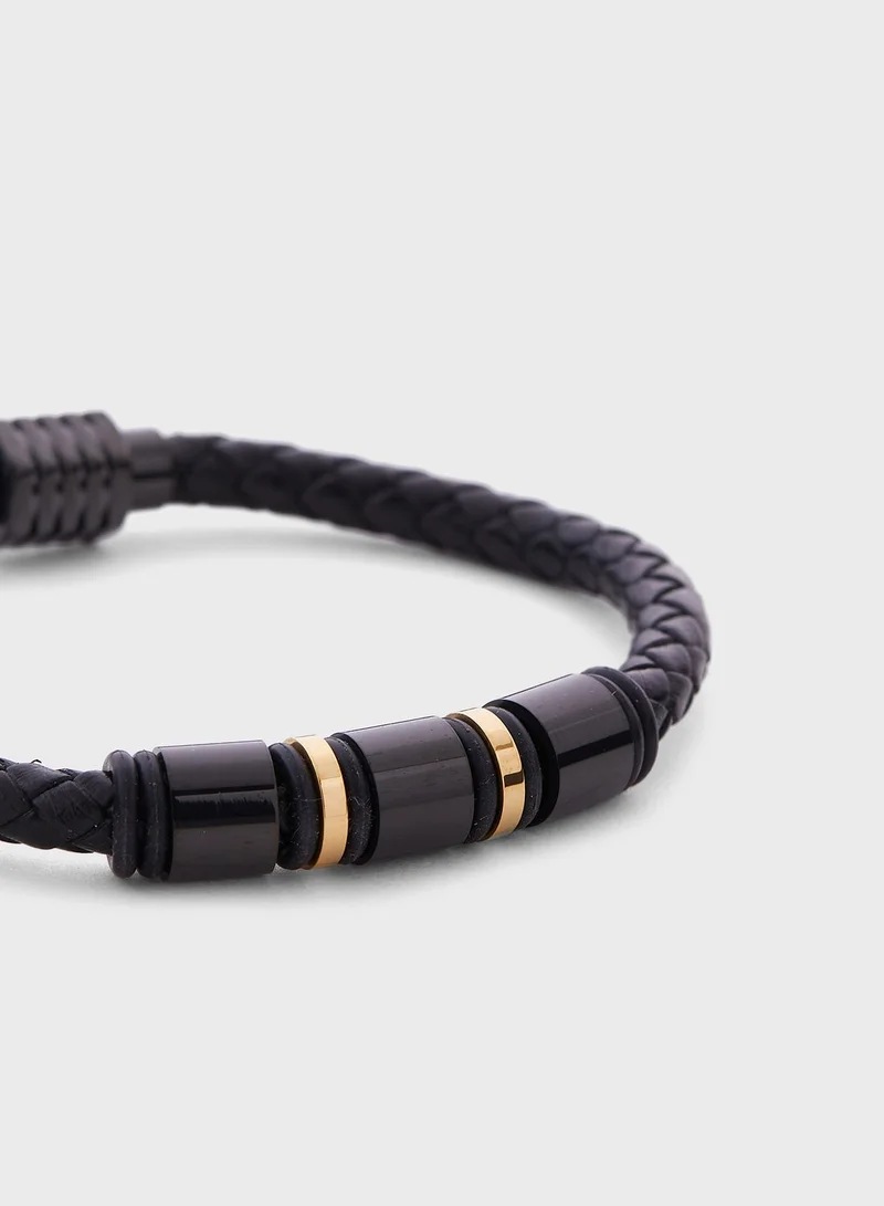 Seventy Five Leather Braided Bracelet