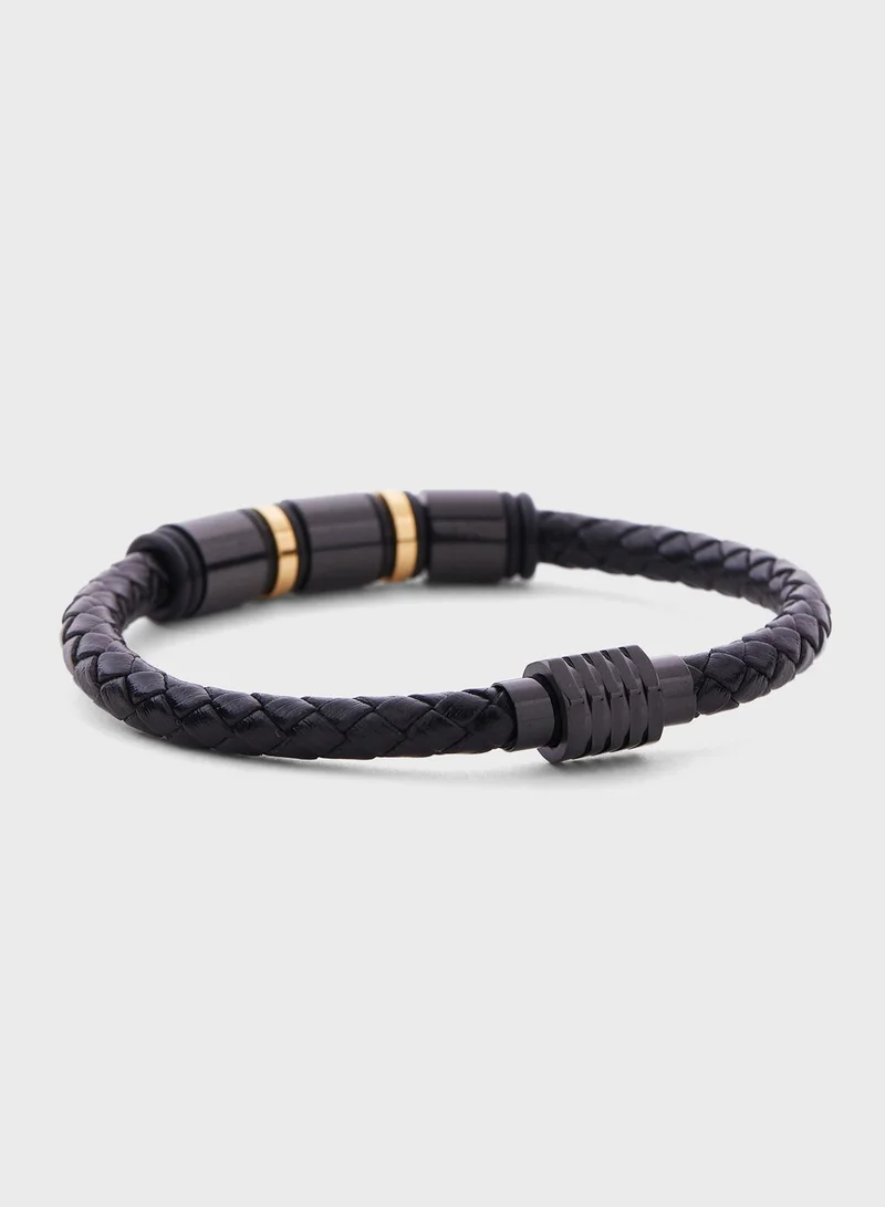 Seventy Five Leather Braided Bracelet