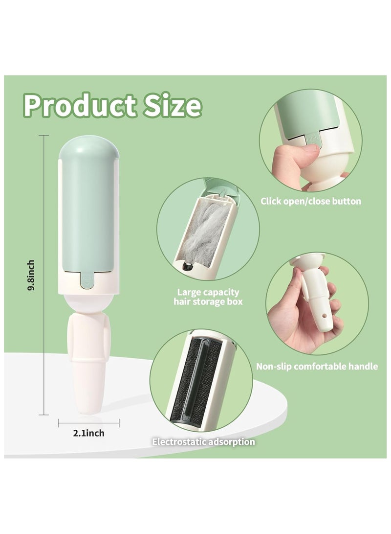 Pet Hair Remover Roller,Reusable Dog & Cat Fur Remover with Comfy Non-Slip Handle, Portable Pet Hair Removal Tool with Self-Cleaning Base for Couch, Car Seat, Carpet, Bedding  - Image 5