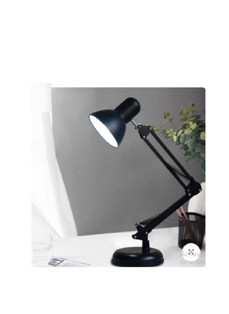 Generic - Dual-Use Lamp With Swing Arm - Clip Or Base - To Control The Angle Of The Light For Studying And Reading (Multi-Color) - Image 1