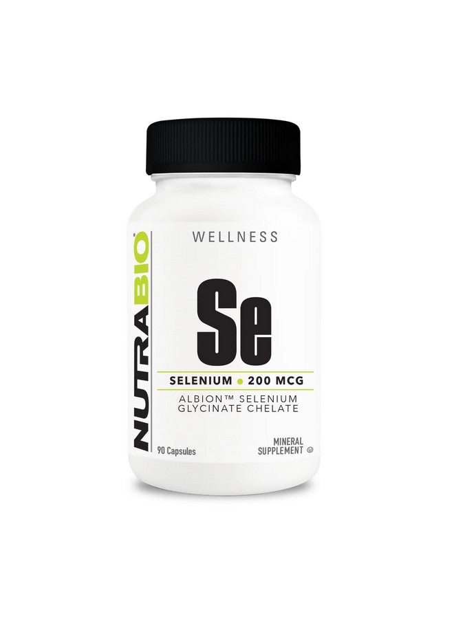 نوترا بايو مكمل السيلينيوم من NutraBio، 200 ميكروجرام - 90 كبسولة نباتية - Image 1