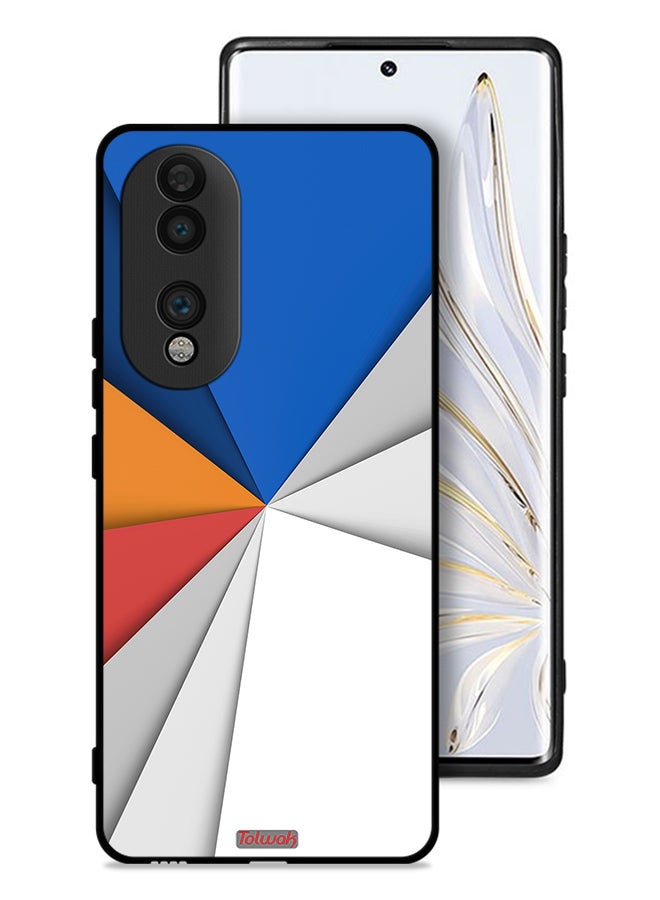 Tolwak غطاء حماية لهاتف Honor 70 مصنوع من مادة تتناسب مع الفن التجريدي - Image 1