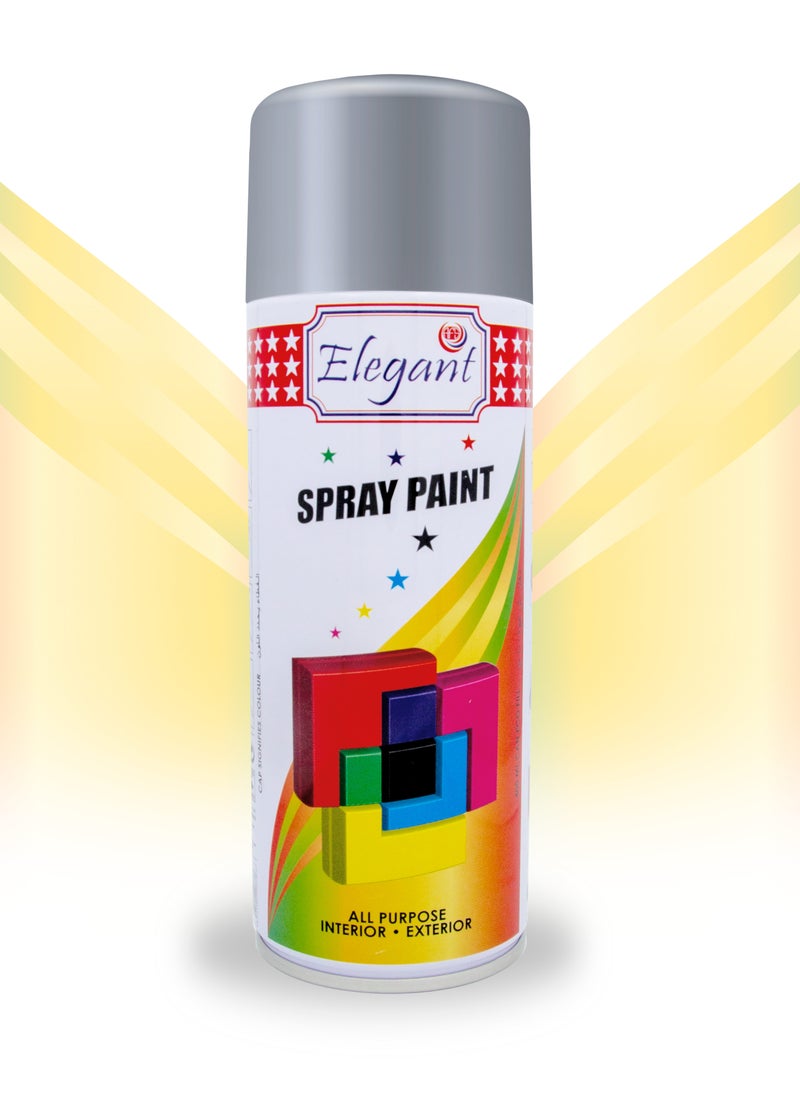 Elegant - 3 Piece Spray Paint Set Chrome Silver 400ml - Image 1